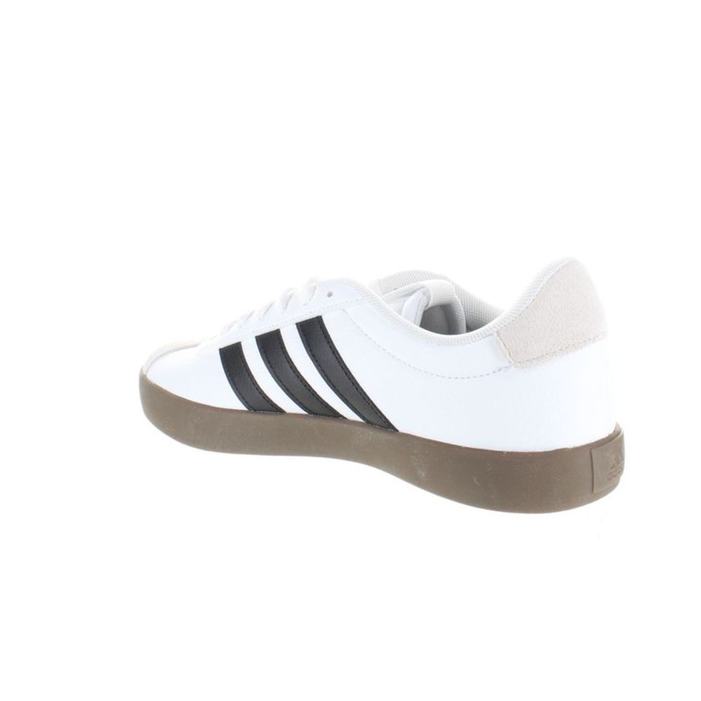 Adidas Womens Vl Court 3.0 White Skateboarding Shoes Size 9 Medium (B, M) - Picture 3 of 4